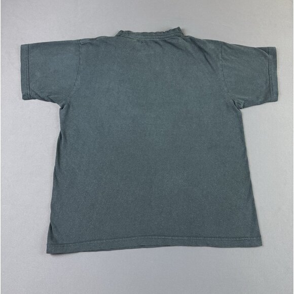 Rare Vintage Y2K I Love Roma Italy Classic Graphic Design Black Medium Sun Fade - Picture 2 of 6